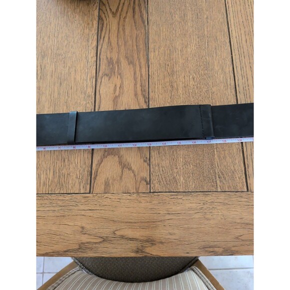 VTG Coldwater Creek Women’s Belt Brown Leather Wide Studs Western Bohemian 90s - Picture 6 of 9